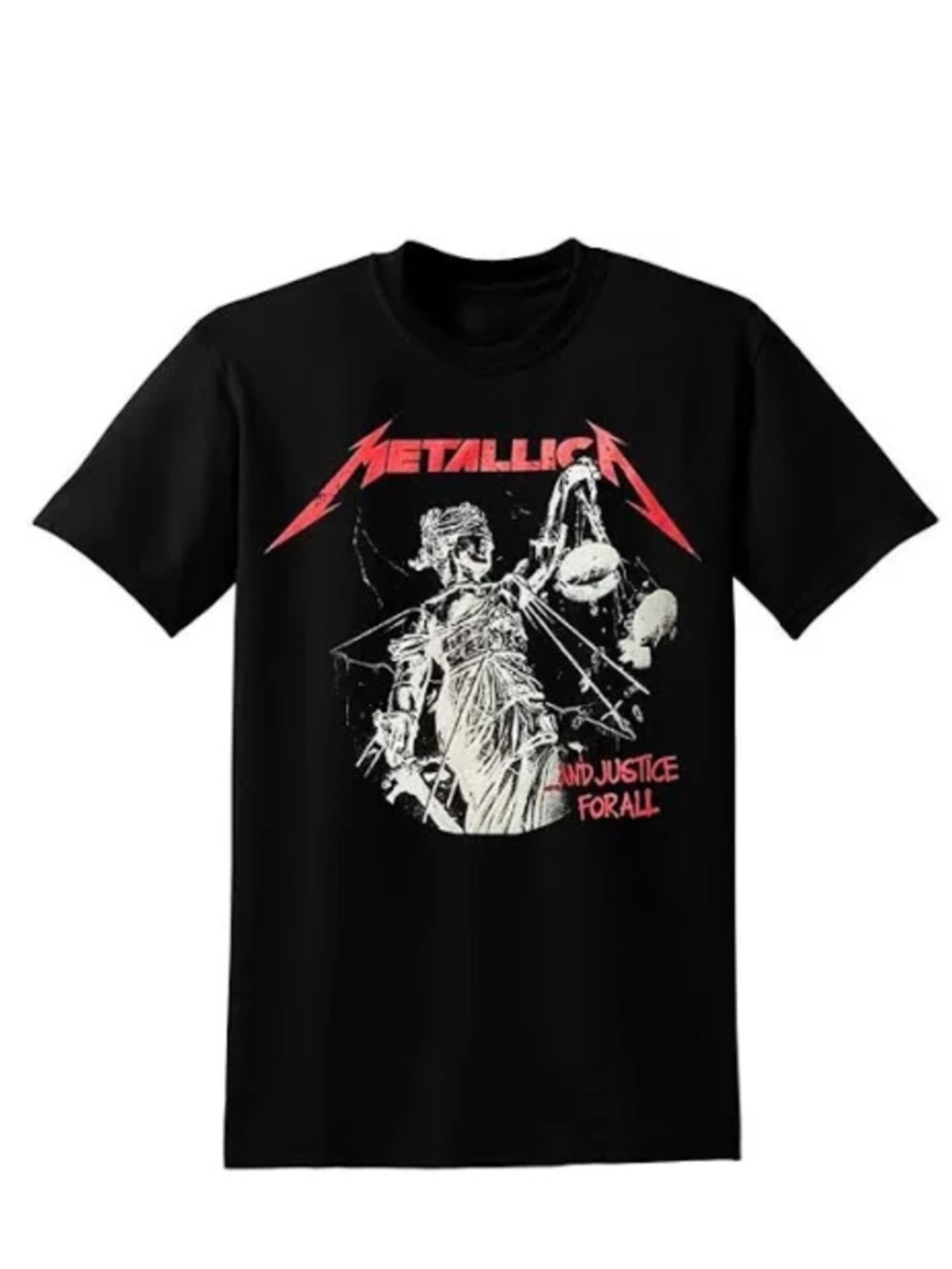 Metallica short sleeve tee